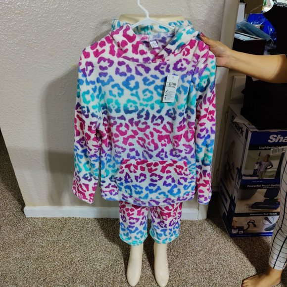 Women's fleece Pajama set - Picture 2 of 3